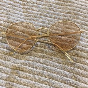 Yellow/ gold sunglasses